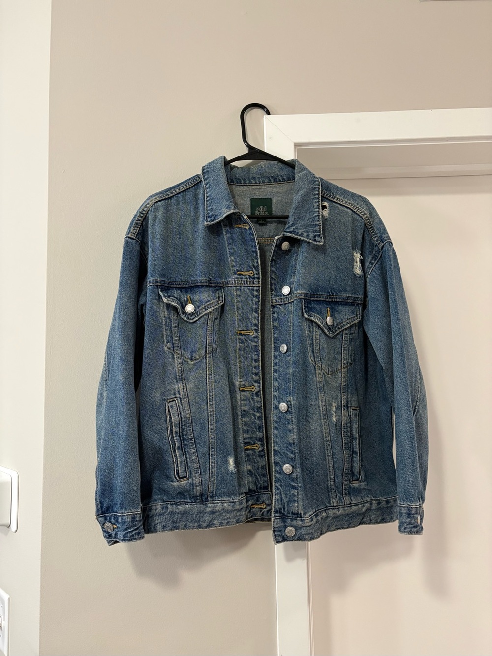 wild fable Blue Denim Jacket - Classic Jean Trucker